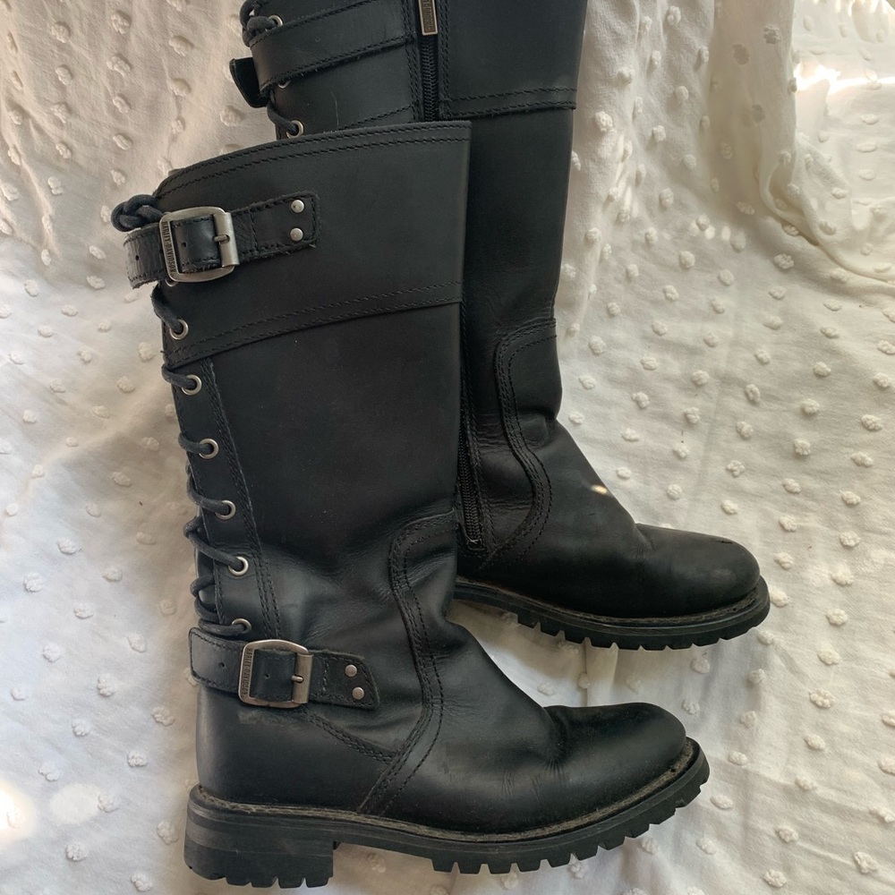 Harley Davidson Lace Up Women’s Boots